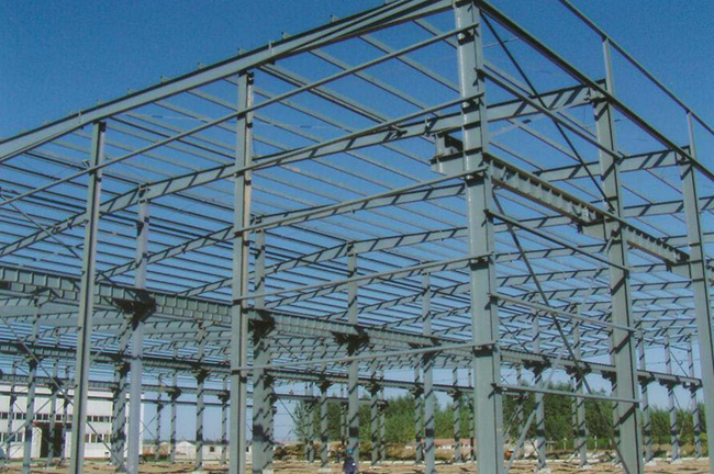 帶標車鋼結構車間